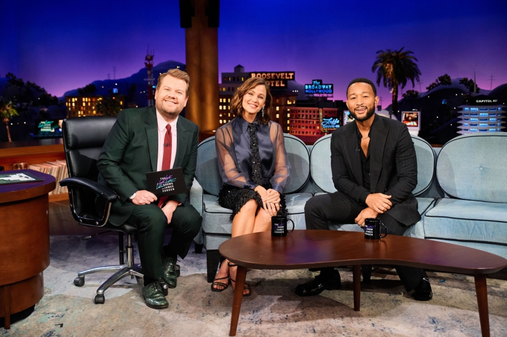 Click to view full size image
==============
April-18-The-Late-Late-Show-with-James-Corden-02.jpg April-18-The-Late-Late-Show-with-James-Corden-02.jpg