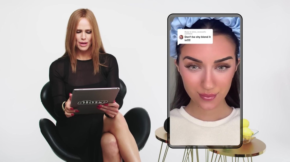 Click to view full size image
==============
Jennifer-Reacts-to-Tik-Tok-Trends-Allure-370.jpg Jennifer-Reacts-to-Tik-Tok-Trends-Allure-370.jpg
