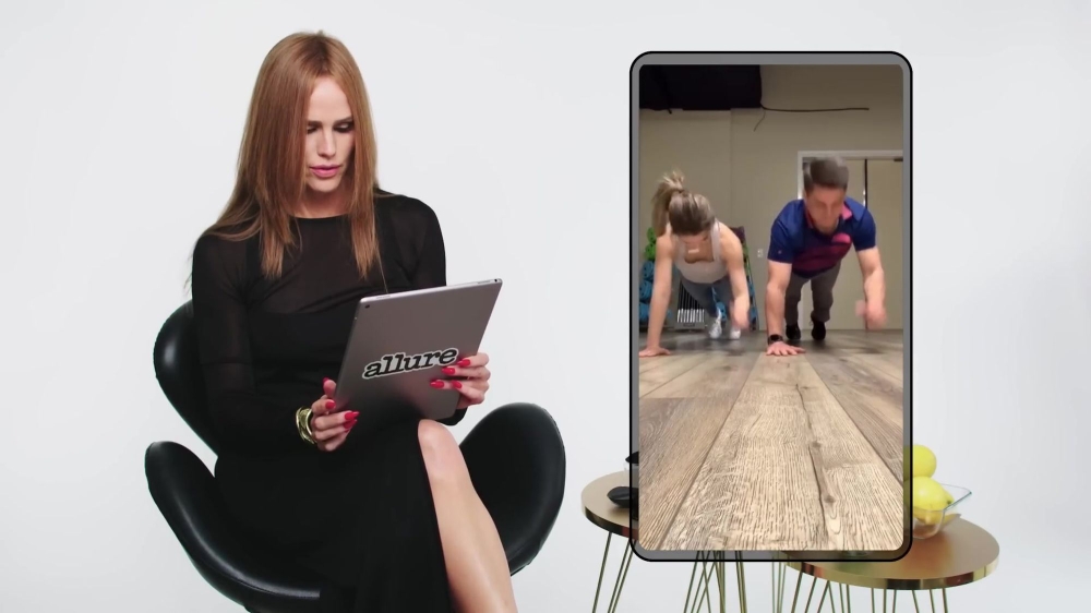 Click to view full size image
==============
Jennifer-Reacts-to-Tik-Tok-Trends-Allure-393.jpg Jennifer-Reacts-to-Tik-Tok-Trends-Allure-393.jpg