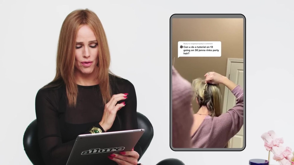Click to view full size image
==============
Jennifer-Reacts-to-Tik-Tok-Trends-Allure-420.jpg Jennifer-Reacts-to-Tik-Tok-Trends-Allure-420.jpg